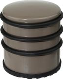 5Five Deurstopper - taupe - 7 x 7,5 cm - metaal