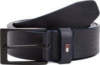 Tommy Hilfiger Riem Leer Unisex Donkerblauw