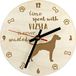 Art-Dog Wyżeł "Pointer" horloge van multiplex groter