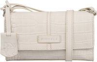 BURKELY Cool Colbie Crossbody Flap Dames Wit Leer