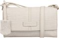 BURKELY Cool Colbie Crossbody Flap Dames Wit Leer