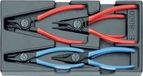 Gedore 1500 ES-8000 6-delige Borgringtangen-set in 1/3 gereedschapsmodule