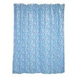 MSV Douchegordijn PVC Anti schimmel 100% waterdicht 180x200 cm + 12 douchegordijnringen "Mozaïek blauw"