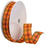 Morex Ribbon Lint, Oranje, 1-1/2 In x 50-Yd