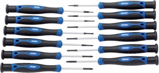 Draper Precisie schroevendraaier set (12 stuks)