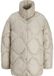 JJXX Stella Shiny Quilted Jas Beige S Femme