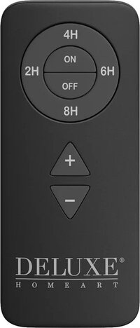 Deluxe Homeart - Afstandsbediening - LED Kaarsen - Zwart - Origineel