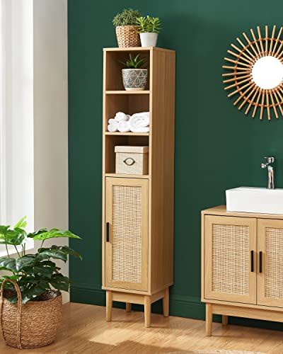 BAÏTA Amana Badkamerzuil - Café - eikenlook - L30 cm - 3584179062061