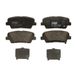 TRW GDB3624 plaquettes de frein boîte 4 pièces | Compatible avec : HYUNDAI GENESIS Coupe