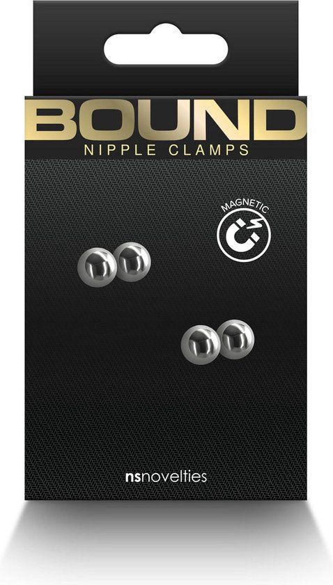 Bound Nipple Clamps M1 - Black - Metal - Adjustable