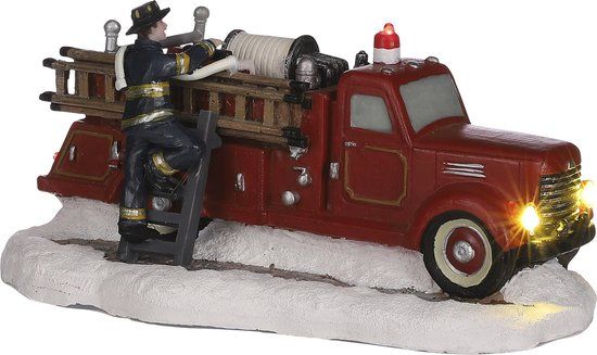Luville - Village fire truck battery operated