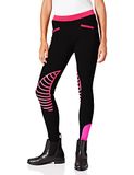 HKM Rijlegging Starlight Silicone knievlak zwart fuchsia 164