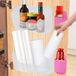 Goodivery Boîtes de rangement auto-adhésives - Set de 4 - Blanc - Polypropylène/Plastique