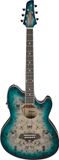 Ibanez TCY10PA-CBS Cosmic Blue Starburst Akoestische gitaar