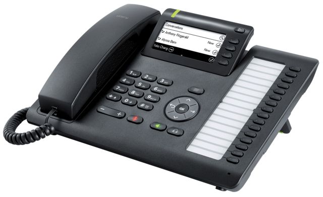 Unify OpenScape CP400 IP Phone - Black
