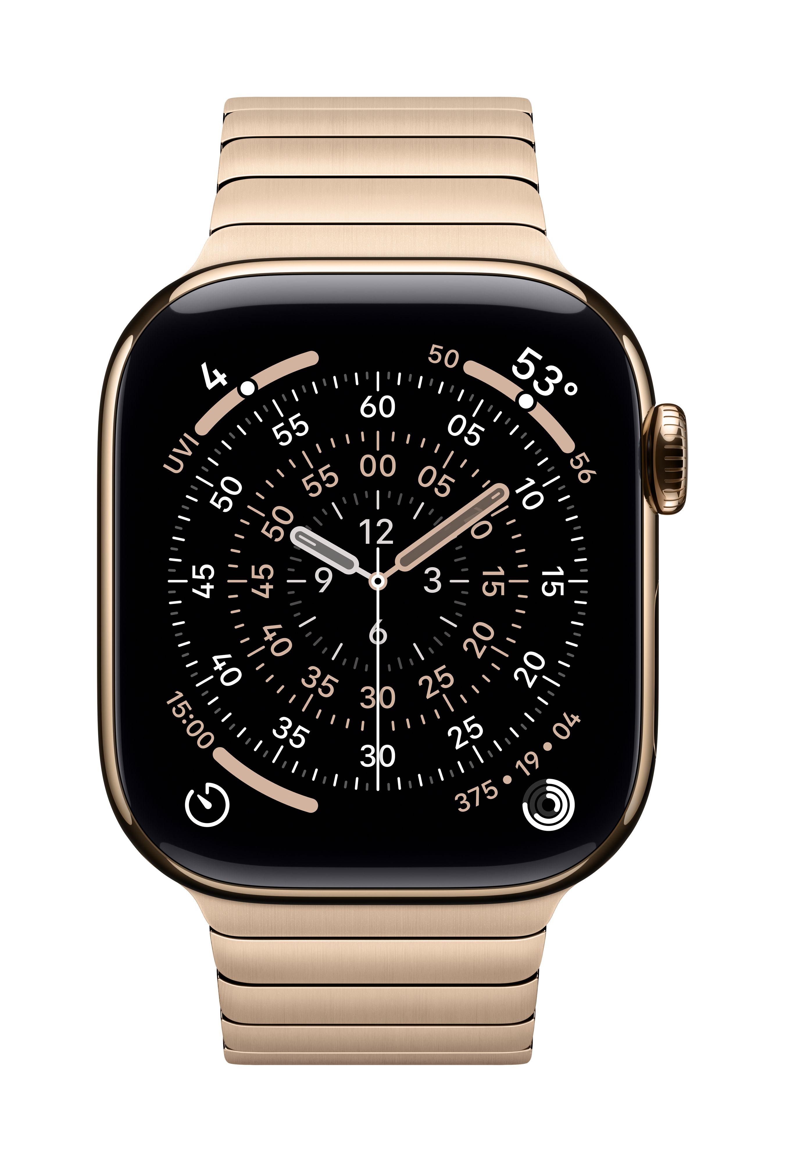 Apple Watch Band Goud Roestvrijstaal