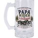 Papa Rider De Légende Chope à bière 480 ml Cadeau motard