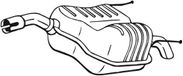 BOSAL Endschalldämpfer 185-461 | Compatibel met: OPEL VECTRA C, VECTRA C CC