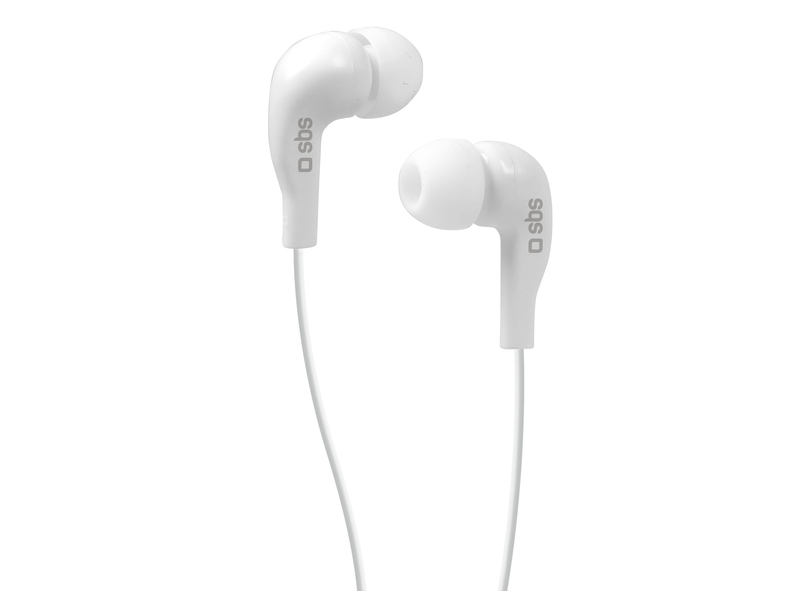 SBS TEINEARWL - Headset - In-ear - Bedraad - Wit
