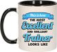 Bellatio Decorations BD Cadeau koffie/thee mok trainer/coach - excellent trainer - zwart - keramiek - 300 ml