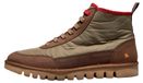 Art Unisex. 115851122003_0G3 Baskets 1585 Nylon vert (41), Marron, Plat, Lacets, Décontracté, Nylon recyclé