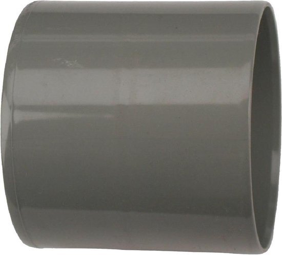 Wavin Wadal PVC mof 2x inwendig lijm 50mm - grijs (3100005000)
