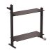 Museum Chariot de service Museum Trolley Marron foncé, 74,5x77,5x24 cm