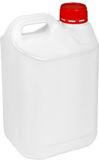 CM Jerrycan voor water/vloeistoffen - 5 liter - Kunststof - wit