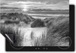 Chefcare Inductie Beschermer Strand en Duinen 90x55cm - Zwart Wit