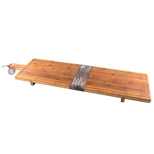 CasaLupo Serveerplank Cosy XXL Organic Bamboe 100 x 26 cm