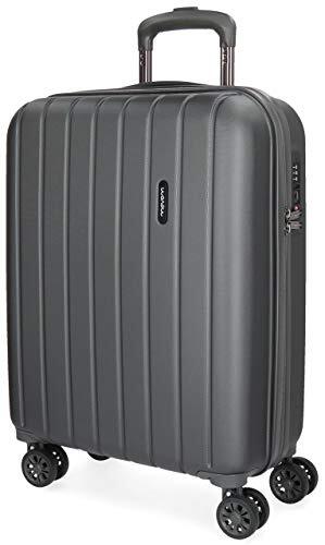 MOVOM Movon Wood koffer, Handbagage-koffer, Antraciet - 5319162