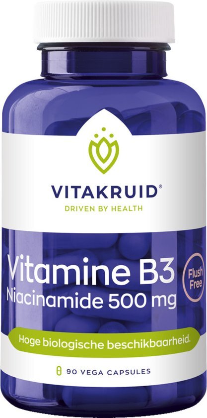 Vitakruid B3 Niacinamide 500mg Capsules 90st