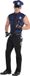 Amscan Kostuum Politie Heren Polyester Blauw/zwart 6-delig Mt L
