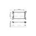Valeo Radiateur 735097 | Compatibel met: OPEL CORSA D, CORSA D Kasten/Schrägheck