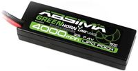 Absima LiPo accupack 7.4 V 4000 mAh Softcase T-stekkers