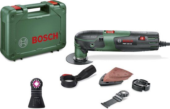 Bosch PMF 220 CE Multitool - 220W - Incl. koffer en accessoires