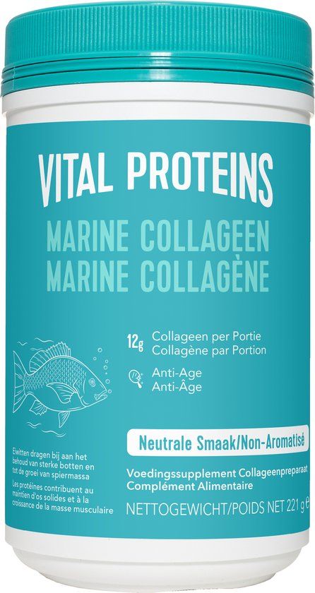 Vital Proteins - Viscollageen Poeder - 221g - Zonder Smaak