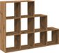 vidaXL Paravent / bibliothèque 137,5x29x103,5 cm bois artisanal chêne