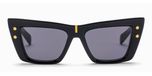 Balmain B - Eye Lunettes De Soleil Femme Noir Oeil De Chat Gris 54mm