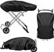 Ibenzoa® Housse imperméable et résistante aux intempéries pour barbecues à gaz portables de toutes marques