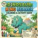 Dinosaur Ring Bearer Coloring & Activity Book