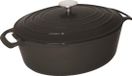 Vogue Ovale Braadpan Zwart 6ltr