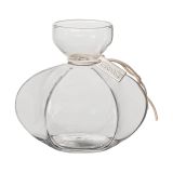ERNST Vase en verre pour branche ou noyau Ø10x10 cm