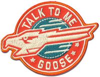 Merkloos Top Gun: Maverick - Patch - Goose