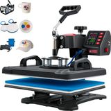Vevor Presse à chaud Presse thermique Presse de transfert 29x38cm Machine d'impression Impression par sublimation 1250W