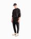 Armani Exchange signature Sweatshirt Lange mouw Zwart Katoen M
