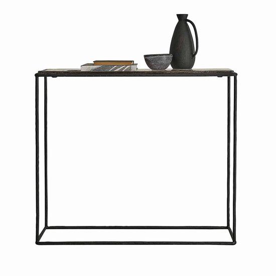 LOBERON Sidetable Moonvale zwart/helder