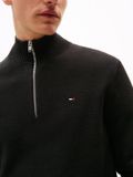 Tommy Jeans Trui TJM SLM ESS LIGHT DM0DM21654 Zwart Mannen Maat XXL