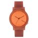 Komono Mono Glow Rosewood Montre W4435 - Rose - 38 mm - Unisexe
