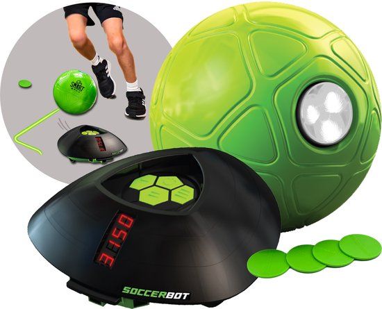 Golden Bear Toys Gear2Play Smart Ball Soccer Bot - Indoor Voetbalspel - Groen